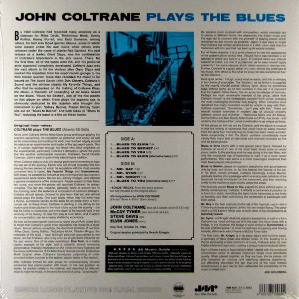 coltrane plays the blues